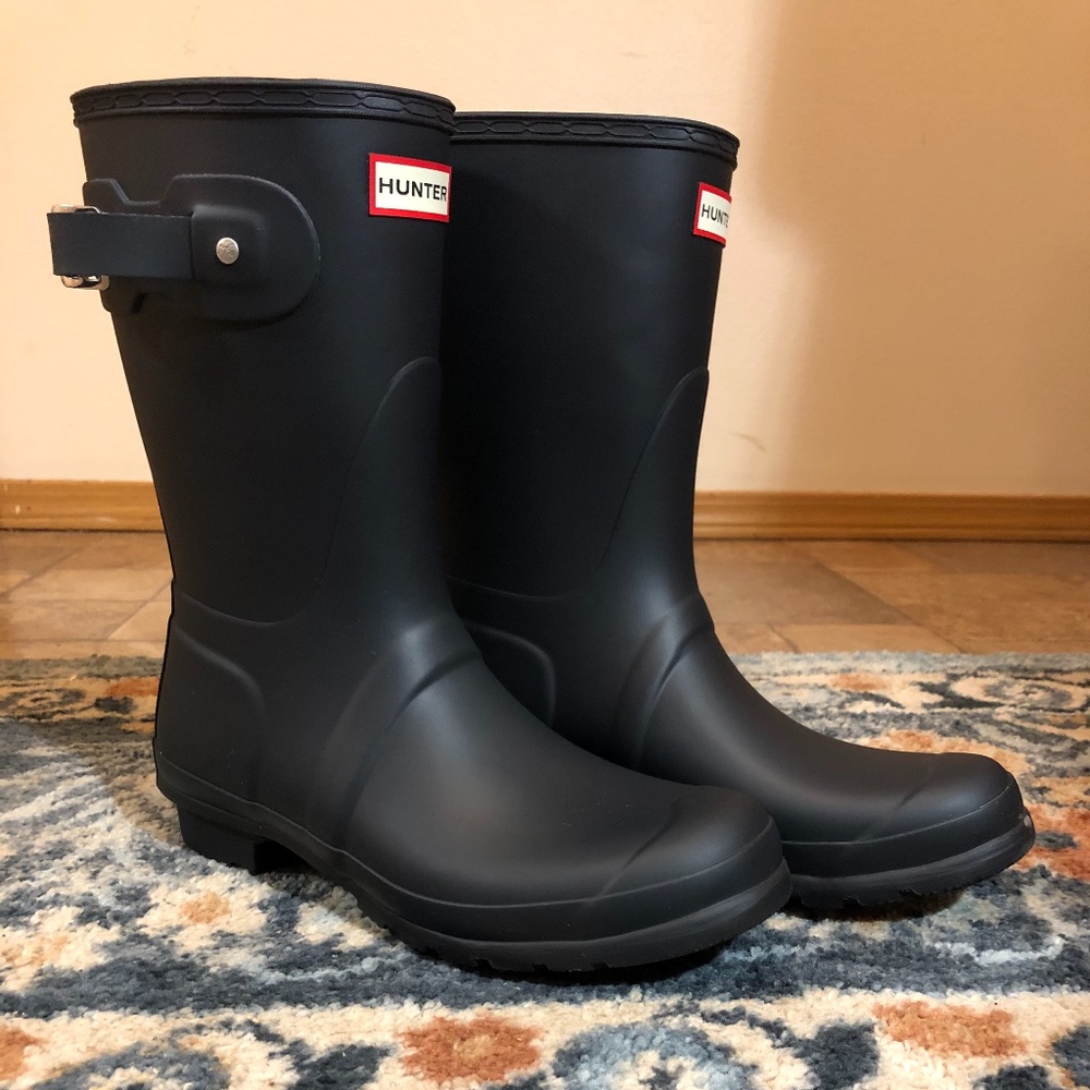 Women’s Original Short Hunter Boots Size 10